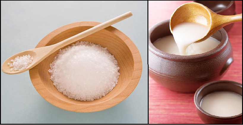 Cách chữa hôi miệng bằng nước vo gạo và muối